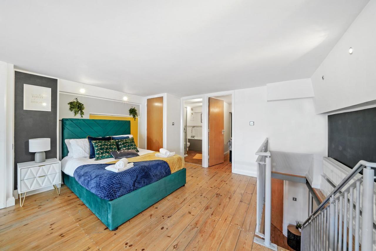 Stunning Duplex Of Central Nottingham - Balcony Luaran gambar