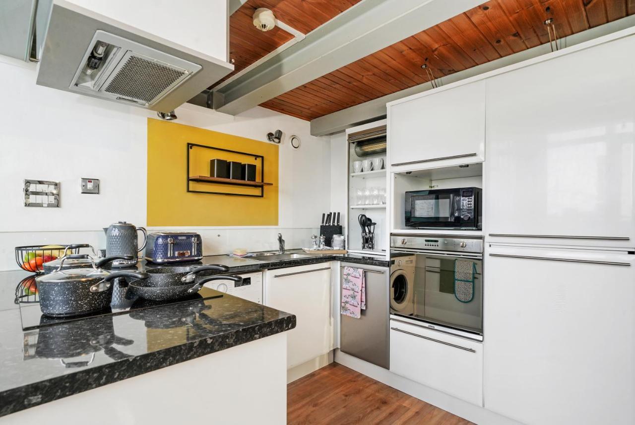 Stunning Duplex Of Central Nottingham - Balcony Luaran gambar